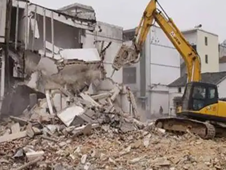 迎江旧房改造拆除